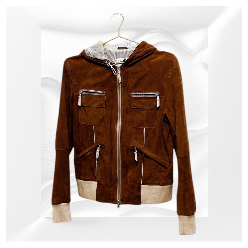 GIMO’S Suede Leather Jacket